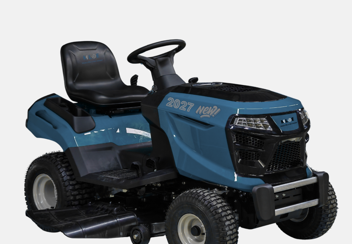 MLBE 452cc riding lawn mower with 38-inch or 42-inch cutting deck