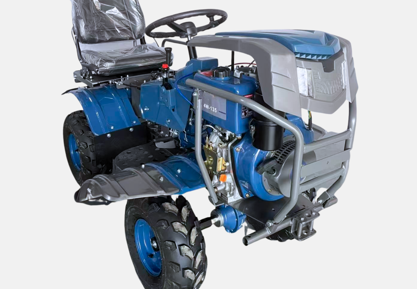 MLBE ML-4W1350D-III 10HP four-wheel-drive diesel mini tractor