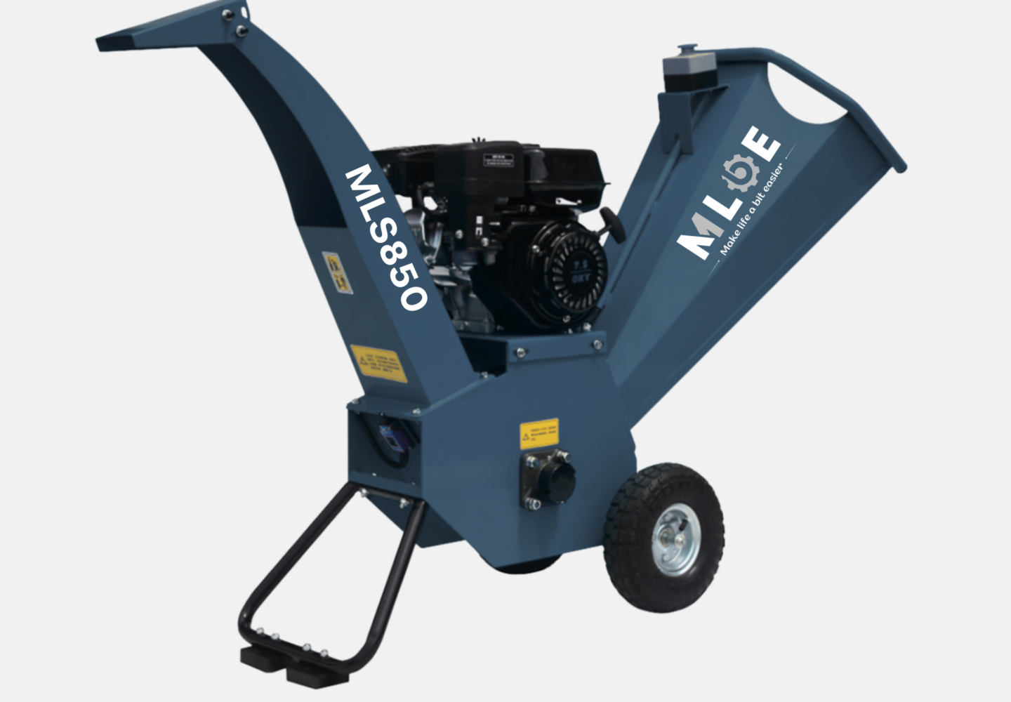 MLBE MLG series gasoline wood chipper with 76-120mm capacity
