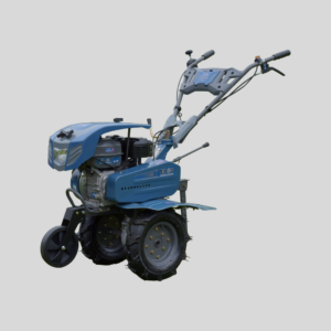 MLBE ML750C / ML900C Belt-Driven Power Weeder on a grey background